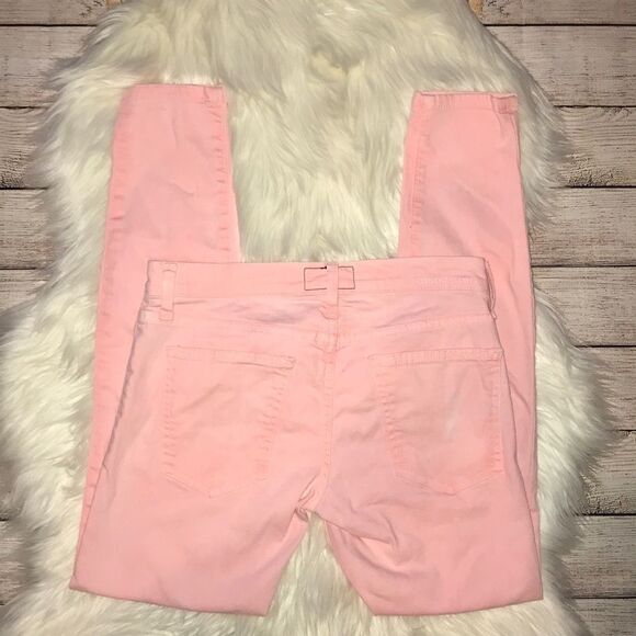 Current/Elliott The Stiletto Pink Skinny Jeans - Picture 3 of 8